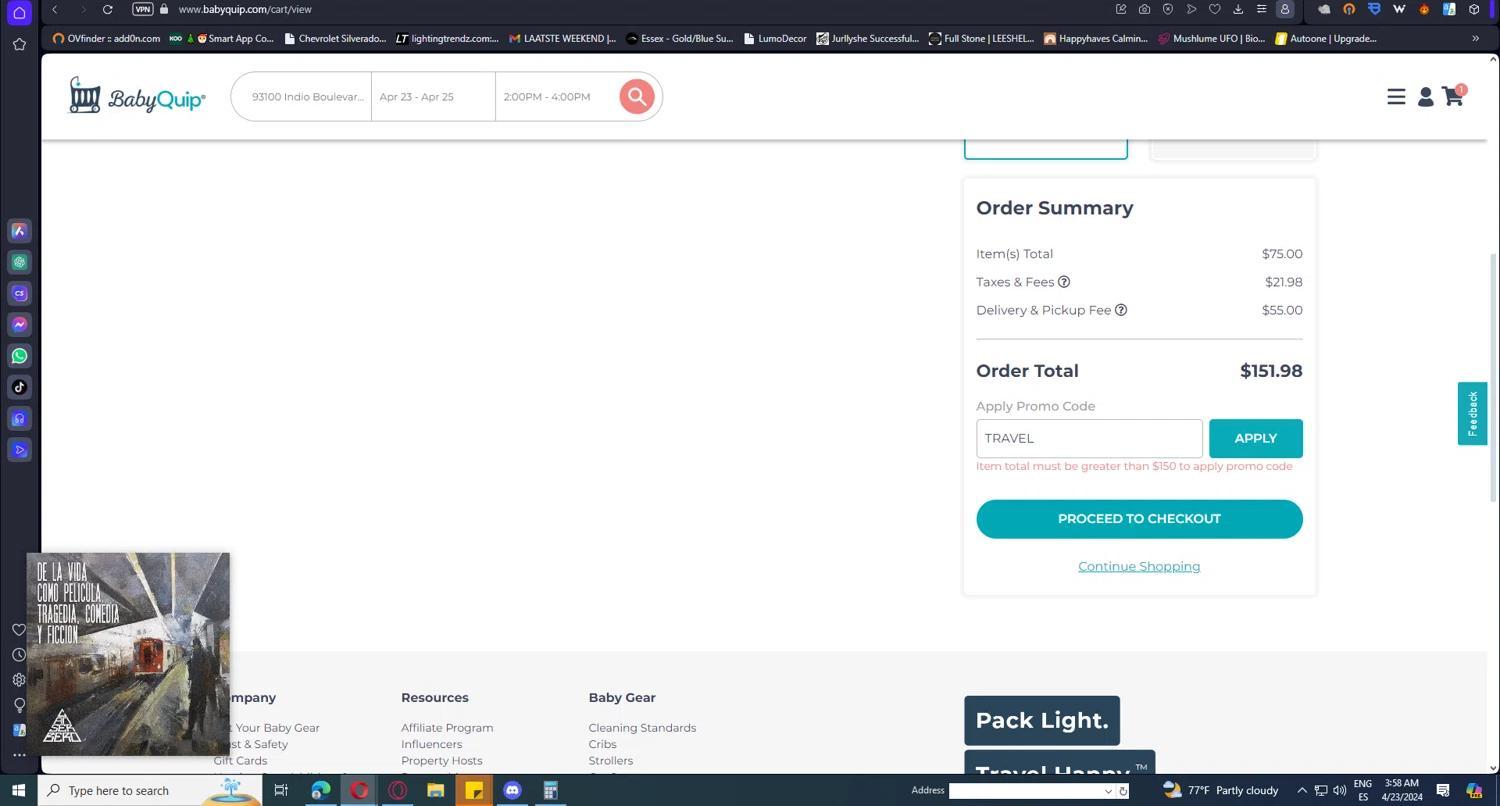 How to apply BabyQuip coupon code