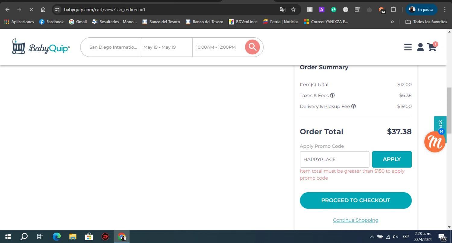 How to apply BabyQuip coupon code
